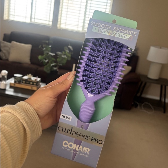 NWT - Conair Curl Define Pro Detangler Hair Brush (Large) - Picture 2 of 8
